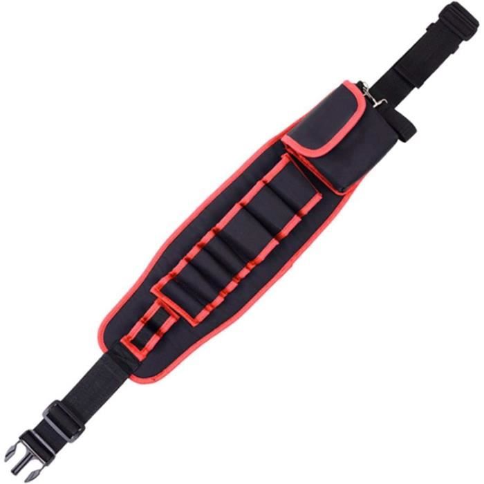 Shine123 Sac Ceinture Pour Outils De Jardinage - Tablier Avec Poches - Toile Durable - 125 Cm De Longueur