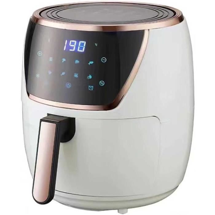 Friteuse à Air Double M Mimotec 11 L (2x5,5L) - 2850W, écran Tactile, 10 Programmes - Cuisson Sans Huile, Saine Et Rapide