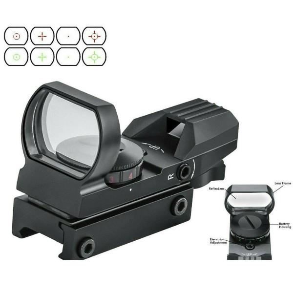 Attacco Ottica Seben RSM12 - Montatura Per Mirino 30mm O 11mm Su Slitta Da Caccia - Foto 5