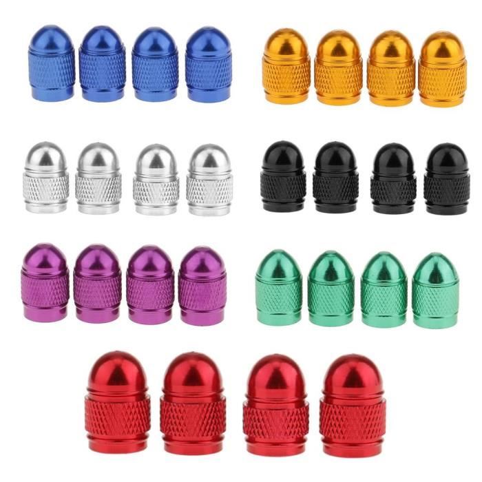 WLS 2 Voiture Auto Vélo Moto Pneu Valve Soupape Extension Adaptateur Capuchon 25mm