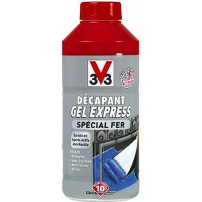 Decapante gel express especial metal V33 1L