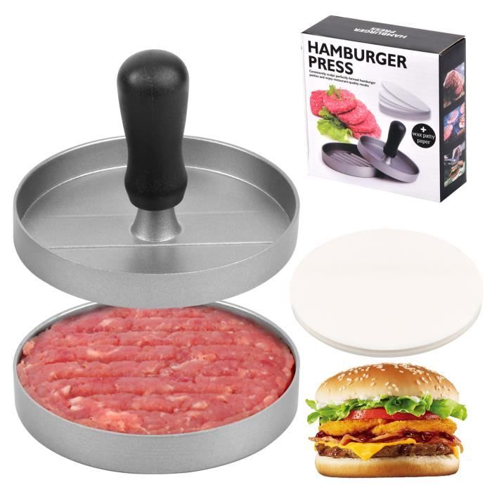 ZWEBY Hamburger, Machine à Hamburger En Aluminium Antiadhésif, Moule à