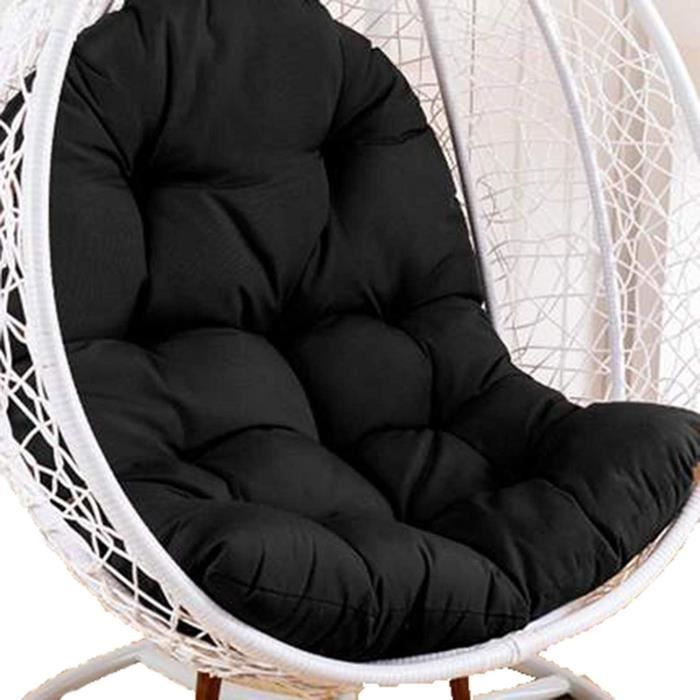 Coussin Pour Fauteuil à Bascule - 122x61cm - Imperméable Et Lavable - Rembourrage Polyester - Cravettes Incluses