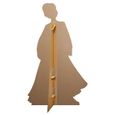 Figurine en carton Disney La Reine des Neiges 2 Anna robe crème H 164 cm-1