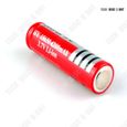 Batterie au lithium TD® 18650 laser rechargeable à 3,7 pointes-1