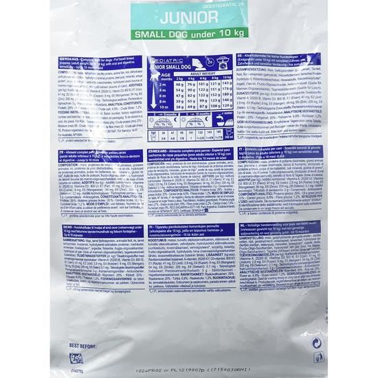 Pediatric junior small clearance dog under 10kg
