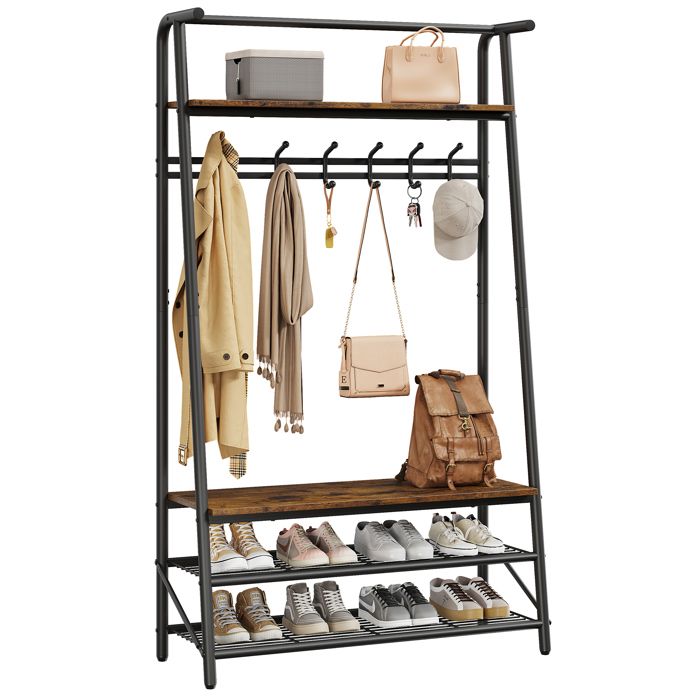 YITAHOME Porte-manteaux, arbre d'entrée industriel avec rangement pour YITAHOME Porte-manteaux, arbre d'entrée industriel avec rangement pour