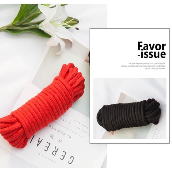 Corde En Coton Doux BDSM Bondage Shibari Pour Couples Jouets Sexuels Corde En Coton Doux BDSM Bondage Shibari Pour Couples Jouets Sexuels