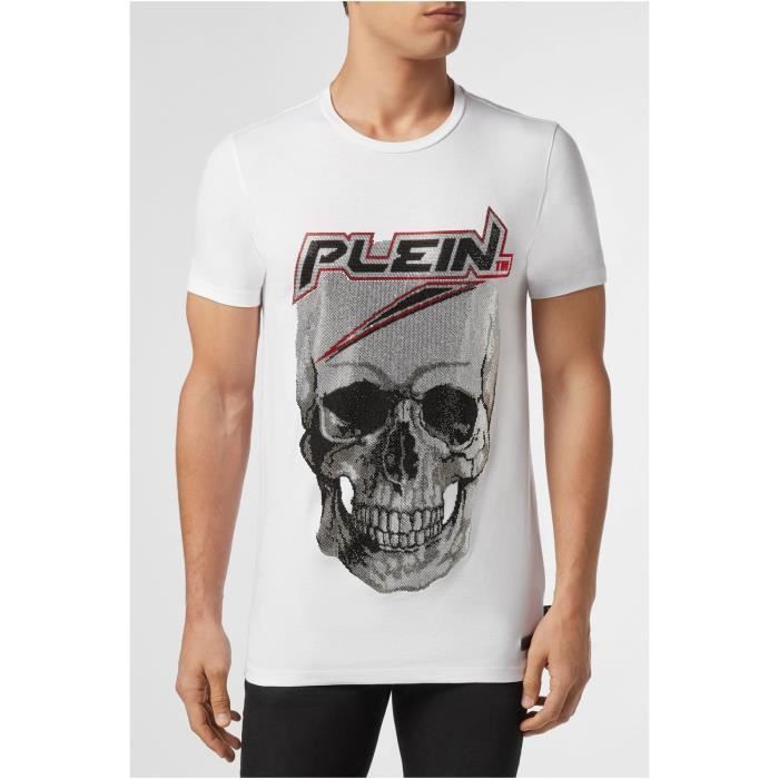 Philippe plein t online shirt tete de mort