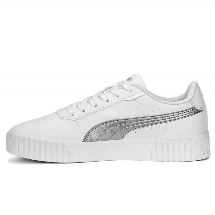 Puma carina top blanche intersport