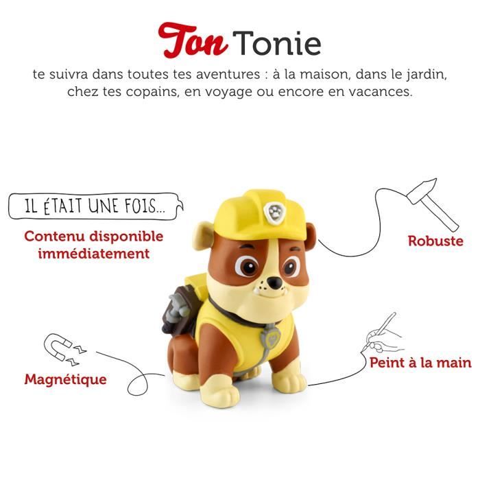 Figurine Tonie Ruben - Pat' Patrouille - TONIES® - Blanc - Audio pour  Toniebox - Cdiscount Jeux - Jouets