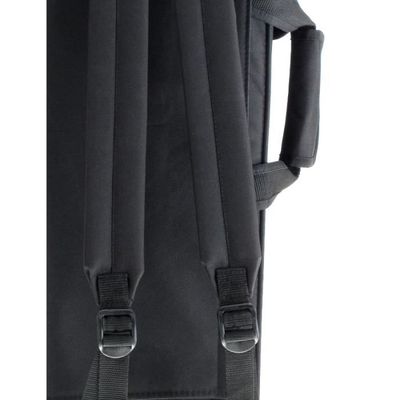 Housse Sac à Dos Pour Trombone - Étui Léger Rembourré Imperméable - Poche Accessoires - Classic Cantabile Noir