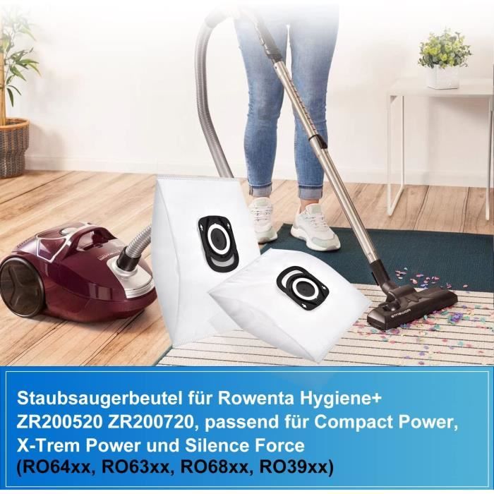 Rowenta Zr200520 Sacs Aspirateur Rowenta X Trem Power Zr200520