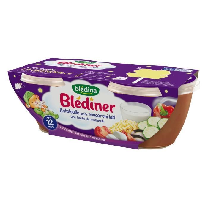 Blédiner bols ratatouille et petits macaronis - dès 12 mois