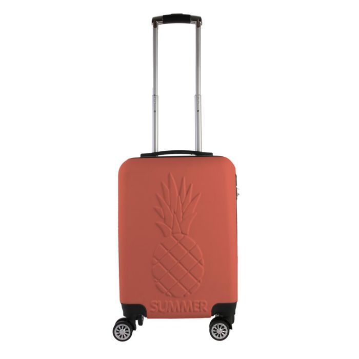 Jet lag Valise cabine Ananas Corail