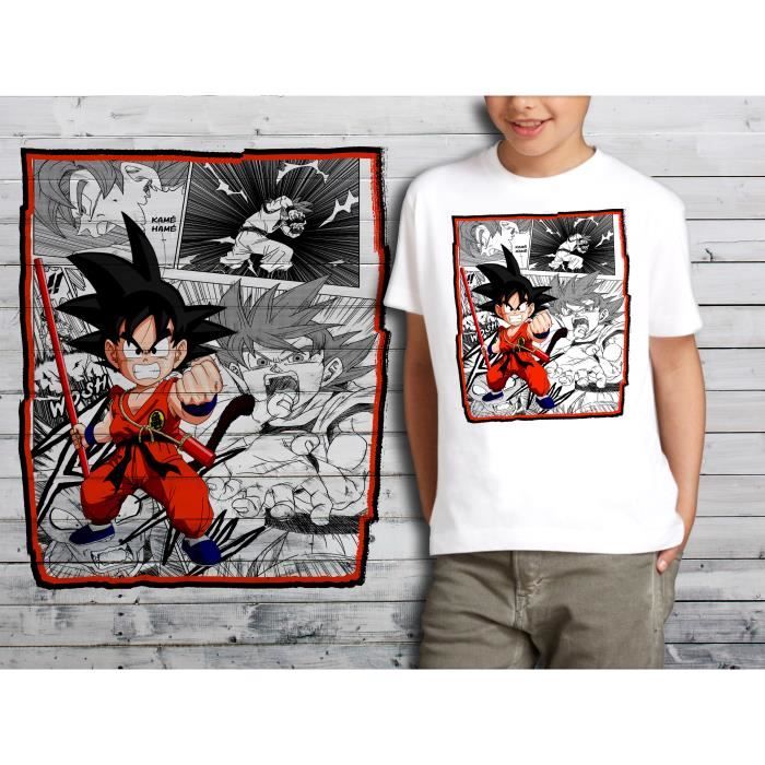 Tee shirt dragon ball z 12 ans sales