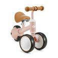 Draisienne tricycle CUTIE - KINDERKRAFT - Rose - 3 roues - Légère et compacte-3