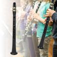 SALALIS Saxophone portable Saxophone de poche portable Pratique Saxophone avec étui à anches Instrument à instruments saxophone-3
