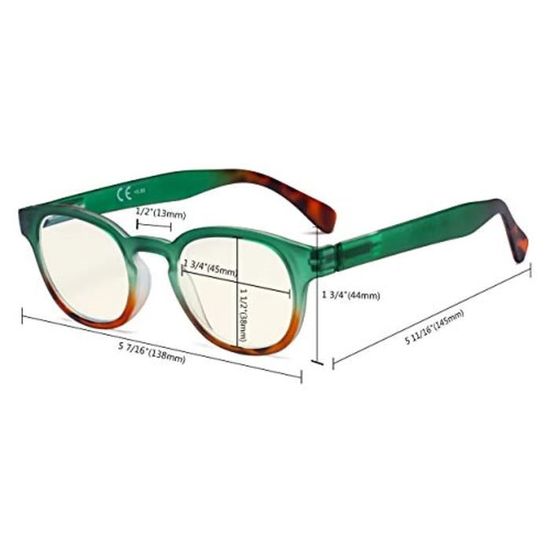 lunette de vue profilée