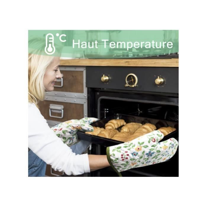 AYADA Gant de Cuisine Anti Chaleur, Gant Four Manique Four Oven
