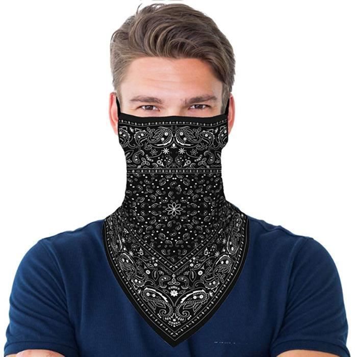 Unisex Anime Naruto Masque Visage Écharpe Extérieure Windproof Sports