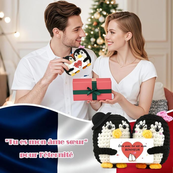 Cadeau Saint Valentin Pour Homme Femme, Cadeau Couple - Tortue En