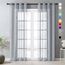 Topfinel Rideaux Voilage Gris A Oeillets 140x260cm En Lin Decoration Chambre Rideaux Transparent Pour Salon 2pcs Achat Vente Rideau Cdiscount
