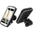 Support Vélo / Moto Bigben Waterproof Noir Smartphone 3.5" à 5.5" - Rotatif 360°-0