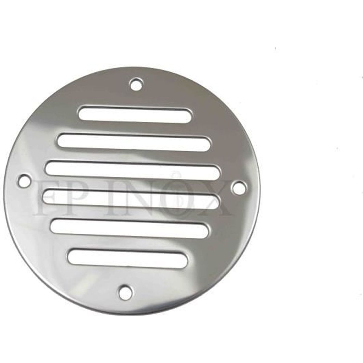 Grille D'aération Ronde Inox 316 - Diamètre 128 Mm - Neuf - Marque FP INOX