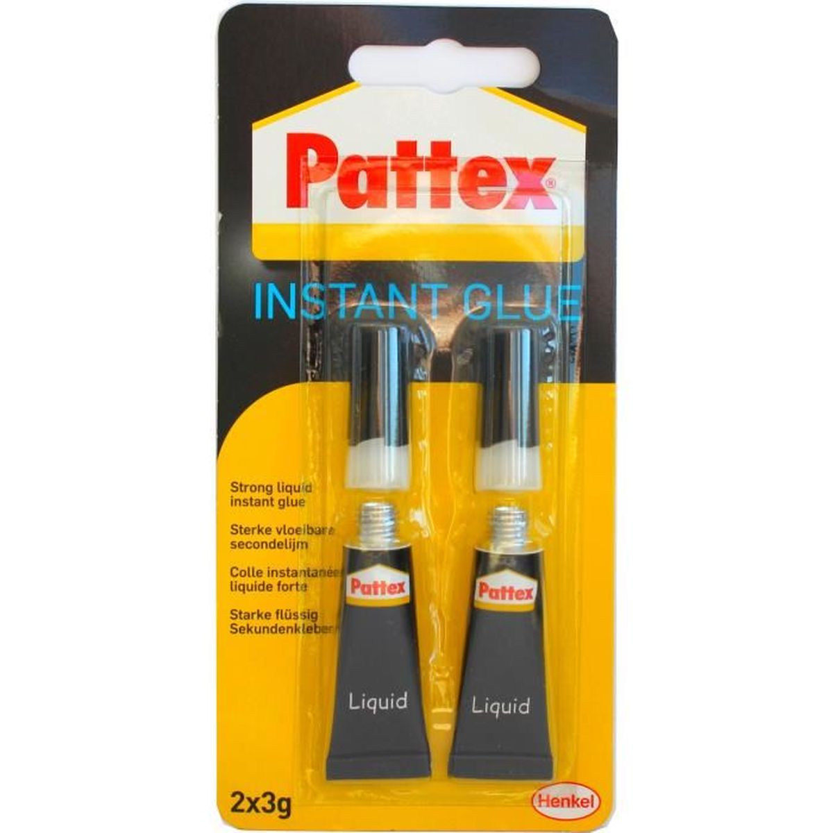 PATTEX Colle Forte SUPER GLUE 2 x 3 Gr Instant Glue LIQUIDE Cdiscount