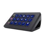 Mxzzand Clavier macro 15 touches Clavier visuel Macro à 15 touches, pour Stream Deck, fonctionnement à une informatique clavier