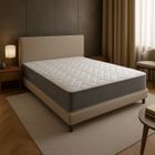 NUITS D'OR Matelas 140x190 cm Mousses face de contact latex me Aertech 100 polyurthane - 7 Zones de Confort - Soutien Ferme - epaisseur 21 cm