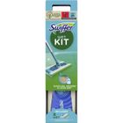 SWIFFER Balai Attrape-Poussière - Kit Démarrage, 1 Balai, 6 Lingettes Humides