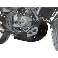 Sabot moteur Heed Honda XL 750 Transalp - aluminium noir 