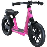 BIKESTAR Draisienne aluminium poids léger pour Enfants garcons et filles de 2 - 3 ans | Vélo sans pédales tout suspendu évolutive
