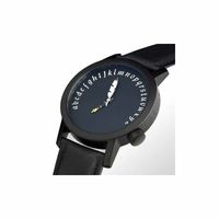 Montre AKTEO Ecrivain Noire 32mm - Classique Fabriquée En France, Occasion En Bon état