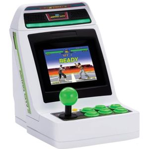 CONSOLE RÉTRO Mini Borne d'Arcade - SEGA - Astro City Mini - Console portable - Multi-plateforme - Noir / Gris / Vert / Jaune