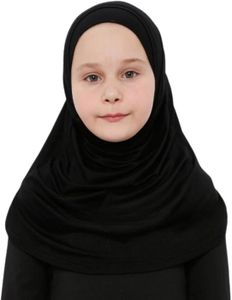 ECHARPE - FOULARD Hijab Musulmane Pour Enfant, Turban Bebe Fille, Bonnet Foulard Femme Pour Priere, Vetement Musulman En Viscose Pour Abaya Le[h712]