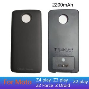 BATTERIE EXTERNE LCBBDVT noir-Batterie Pour Motorola Moto Z4 Play Z