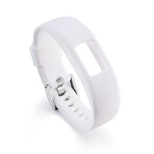 BRACELET D'ACTIVITÉ Blanc Bracelet de remplacement Coloré en silicone pour Garmin Vivofit 4 Activity Fitness Tracker L