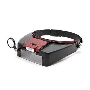 Loupe Frontale avec Lampe Torche et 4 Lentilles