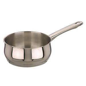 Saucière IBILI 12cm - Acier émaillé Beige - Bec Verseur - Compatible Induction