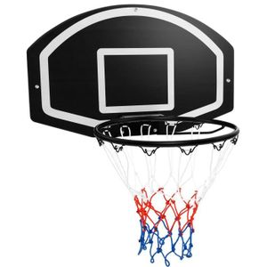 PANIER DE BASKET-BALL COSTWAY Panier de Basket de Porte 72 x 44,5 cm-Panneau Incassable-Filet Anti-déchirure-Accrocher à Mural-Sac Accessoires-Enfants
