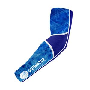 T-SHIRT - COMBI ANTI-UV Manchons anti UV Kihei Pro - BLUE MAHI - Taille L 