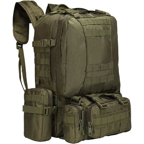 Sac à Dos Tactique Militaire 25L - Neuf - Nylon - Multi-poches - Randonnée Camping