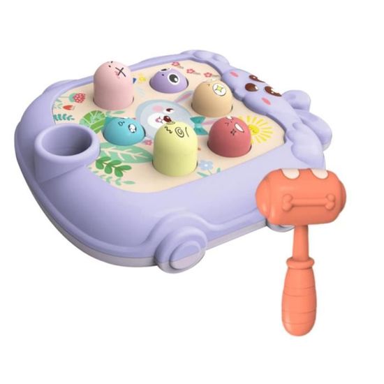 Jouet Marteau Sonore - Jeu Interactif Pédagogique pour Tout-Petits