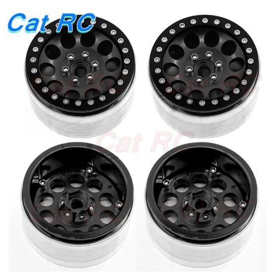 Crawler Rc 1/10 Injora 1.9 Beadlock KEEDA RC Car 2,2 Zoll 130 Mm Gummi Reifen Tires Für 1:10 RC Rock Crawler Auto Axial SCX10 D90 RR10 Wraith Yeti Crawler Reifen 2.2 Roues
