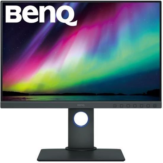 BENQ Moniteur LCD PhotoVue SW240 -  61,2 cm (24,1") WUXGA LED - 16:10 - Gris - Résolution 1920 x 1200 - 1,07 milliards de couleurs