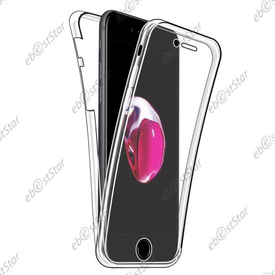 ebestStar ® pour Apple iPhone 8 (2017) 4,7", iPhone 7 (2016) - Coque Intégrale Avant et Arrière Silicone Gel, Couleur Transparent