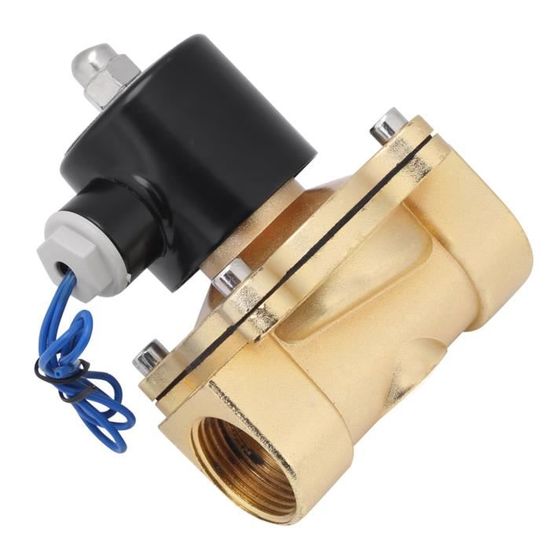 Électrovanne 1/4 Pouce DC 12V Normalement Fermée - Vanne Électrique Pour Purificateur D'Eau GLOGLOW